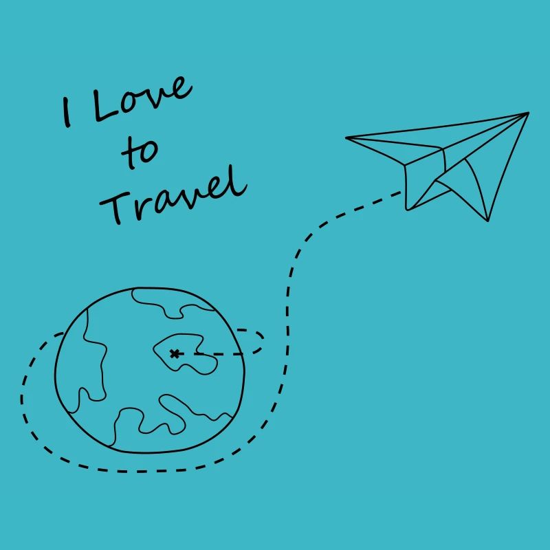 Paper airplane travel