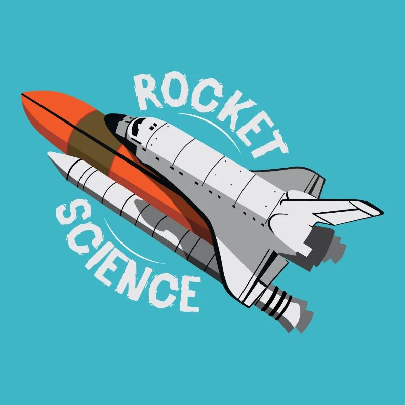 Cadeau de navette spatiale Science Rocket