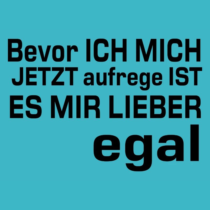 Bevor ich mich jetzt aufrege