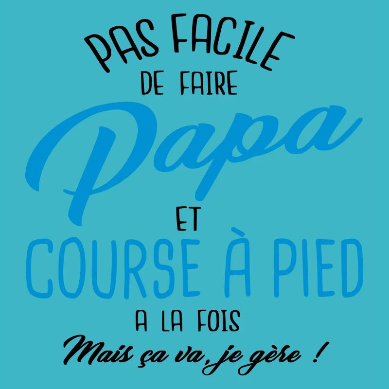 Papa et course à pied
