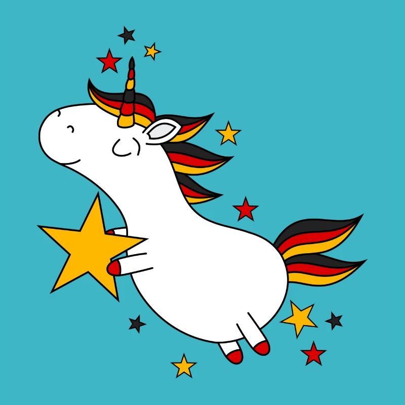 Deutschland Einhorn