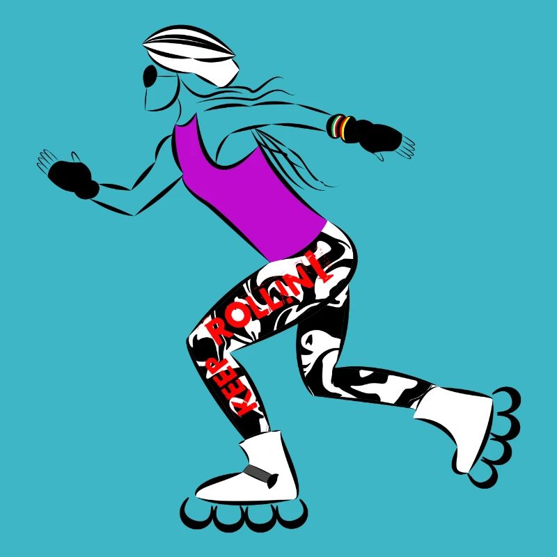 Patin à roues alignées