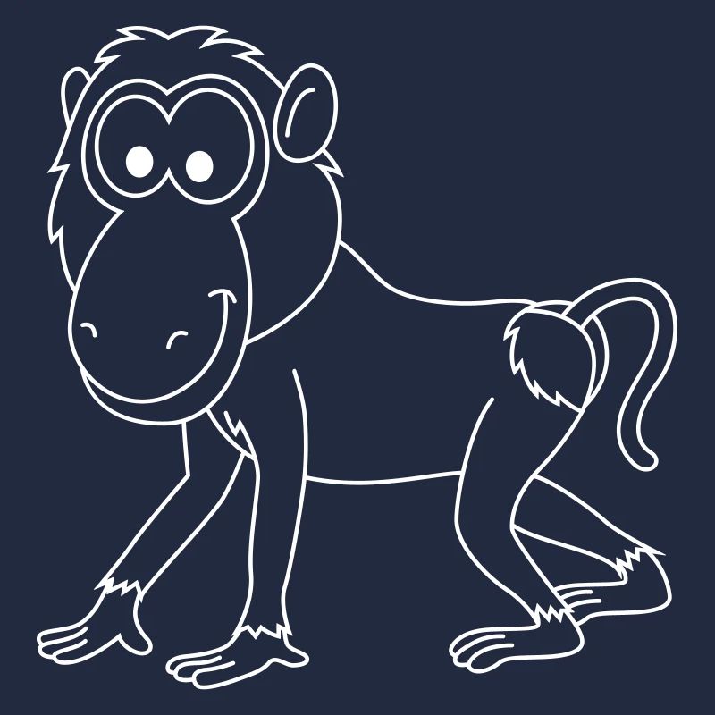 Monkey affe comic