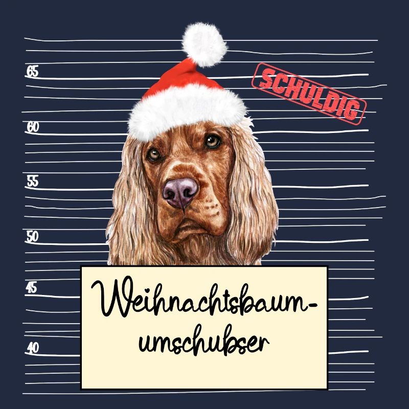 Weihnachtsbaum Umschubser Englischer Cocker Spanie