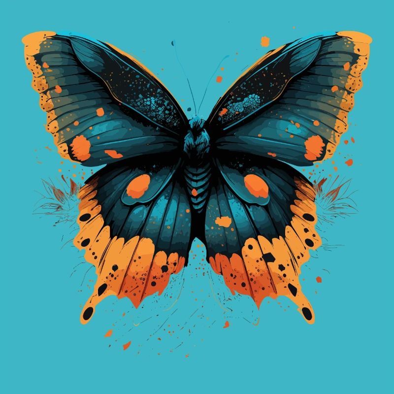 Zarter Schmetterling