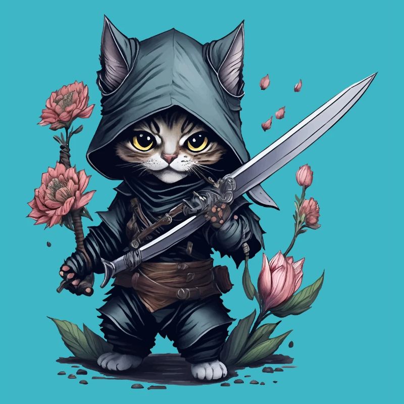 The ultimate ninja cat