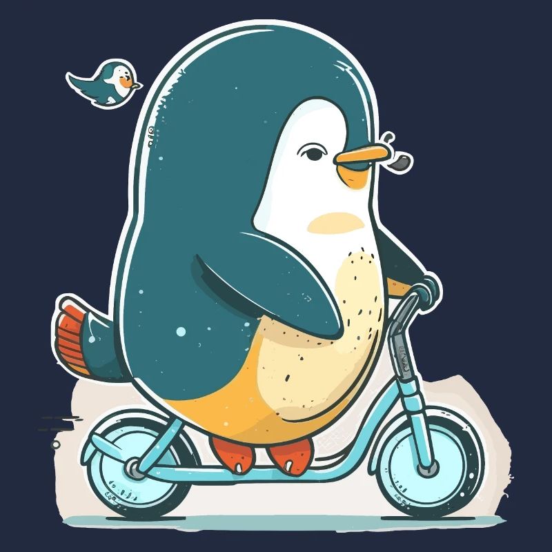 Der Pedalpinguin