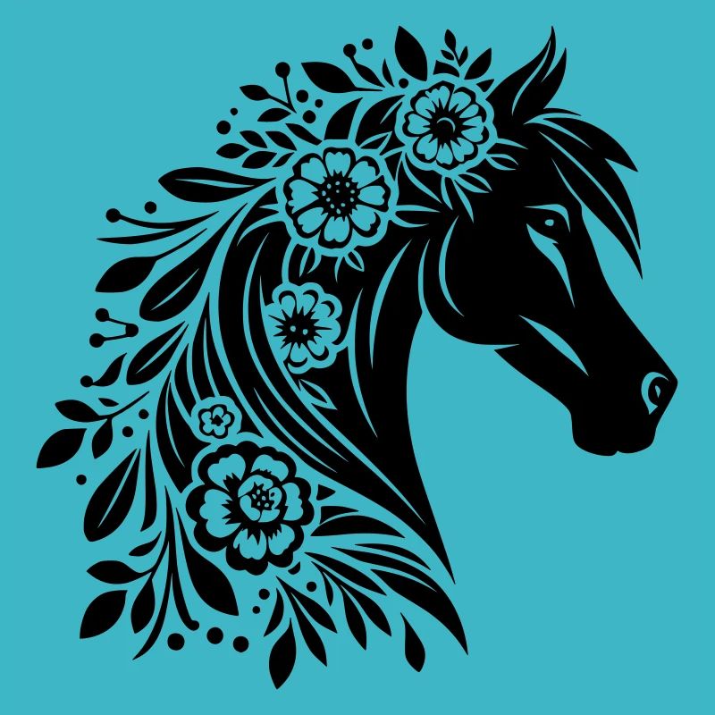 Pferdekopf Blumen