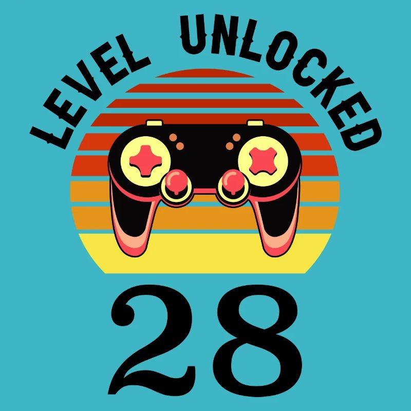 Level 28 unlocked 28 Birthday 28 years old