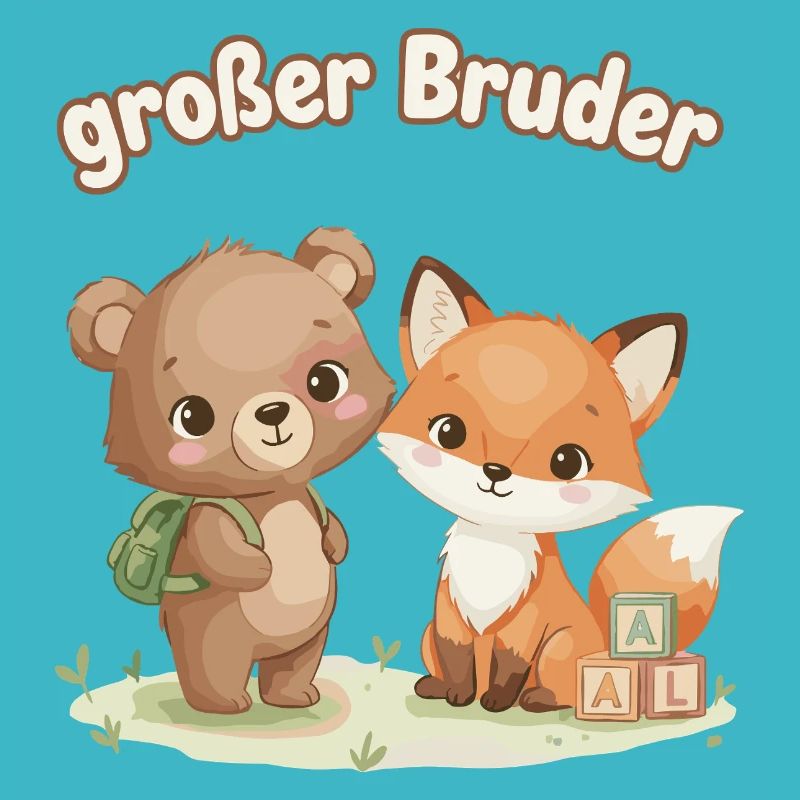 Big Brother Bear and Fox