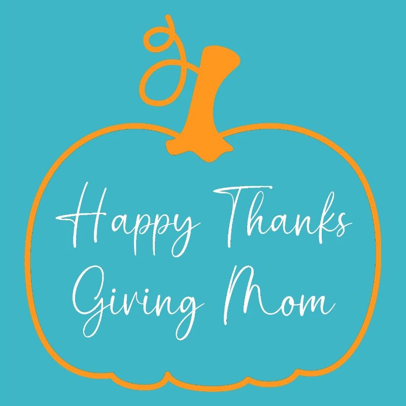 Thanksgiving Mama Mutter Oma Großmutter