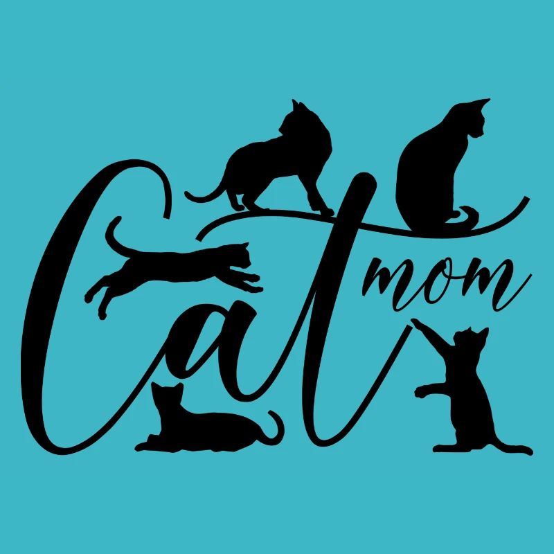Maman chat - jouer aux chatons