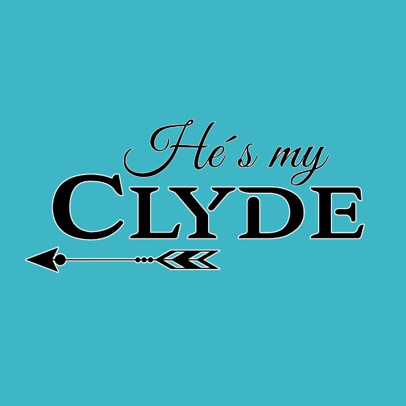 Bonnie & Clyde (part2) Partner Look love Gift