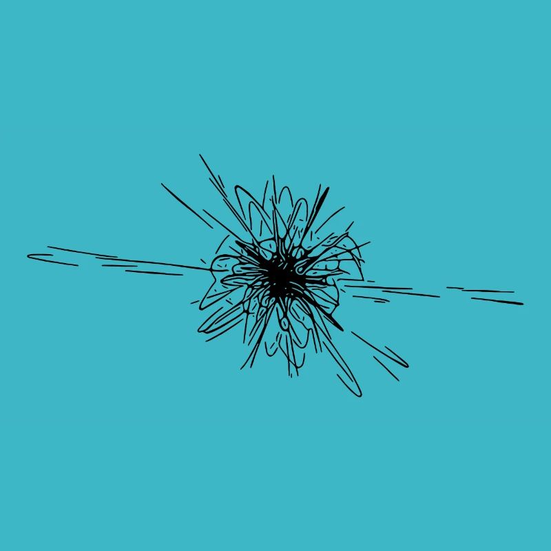 Vector Sternen Nova Explosion