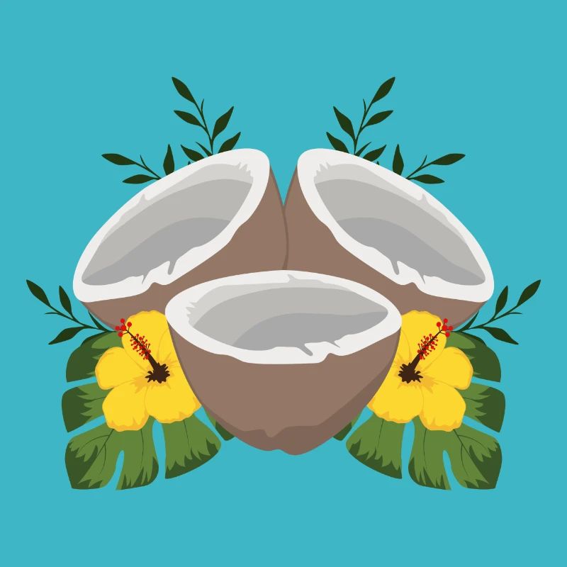 Noix de coco d'été