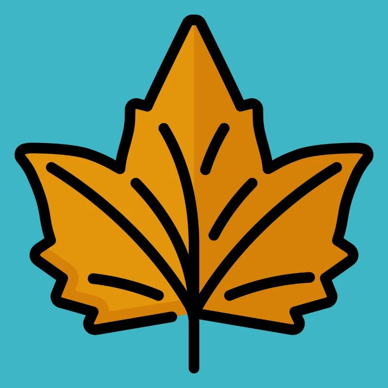 Autumn leaf foliage gift idea