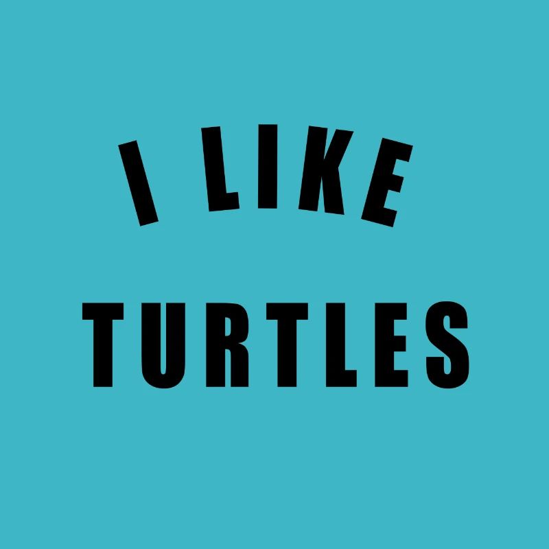 ICH MAG SCHILDKRÖTEN! GESCHENKIDEE