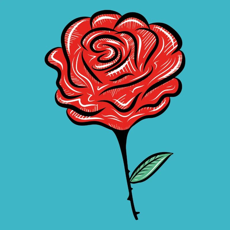 rose blume