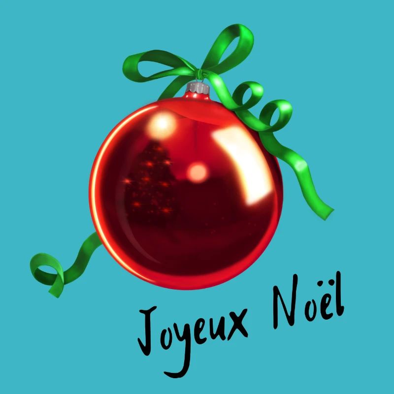 Christmas tree Joyeux Noël