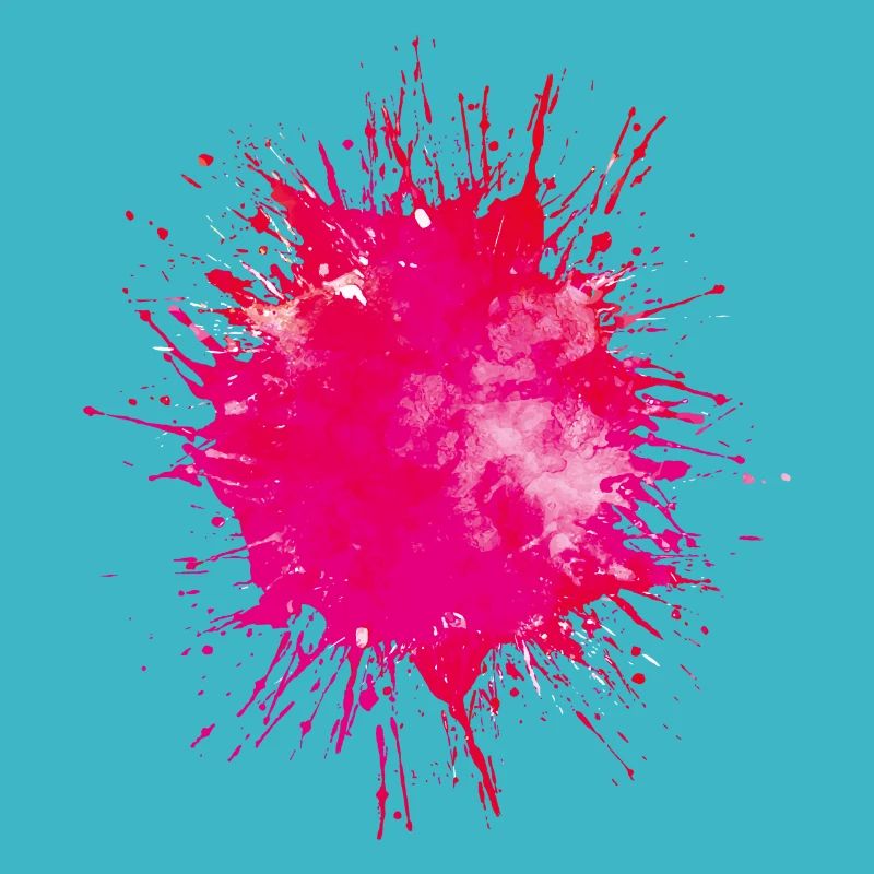 farbklecks pink