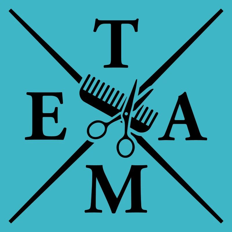 scissors comb team stylist