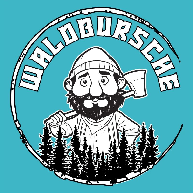 Cool lumberjack daddy forest boy gift
