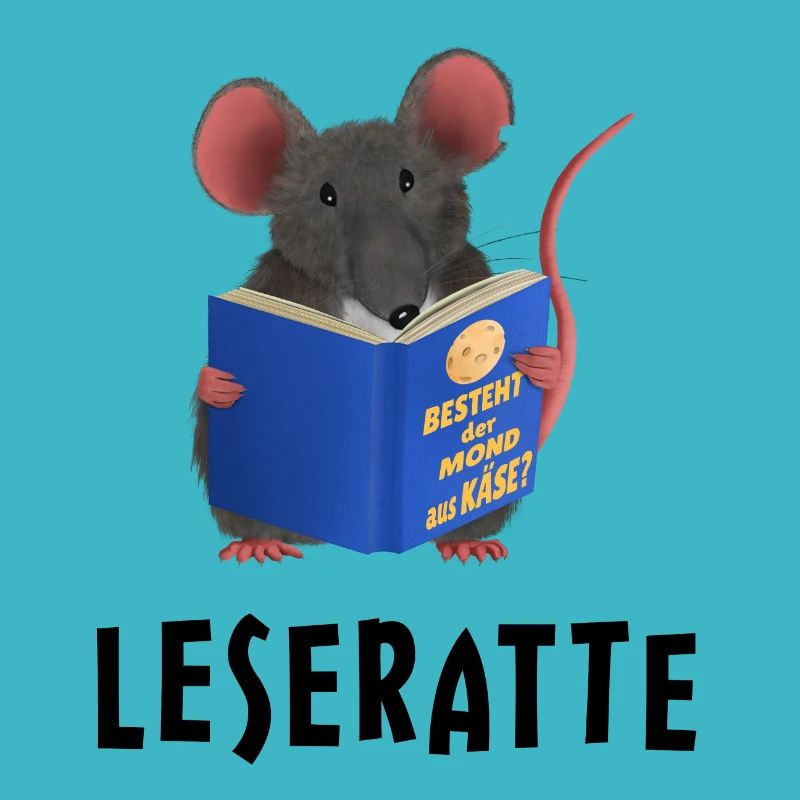 Leseratte / Bücherwurm
