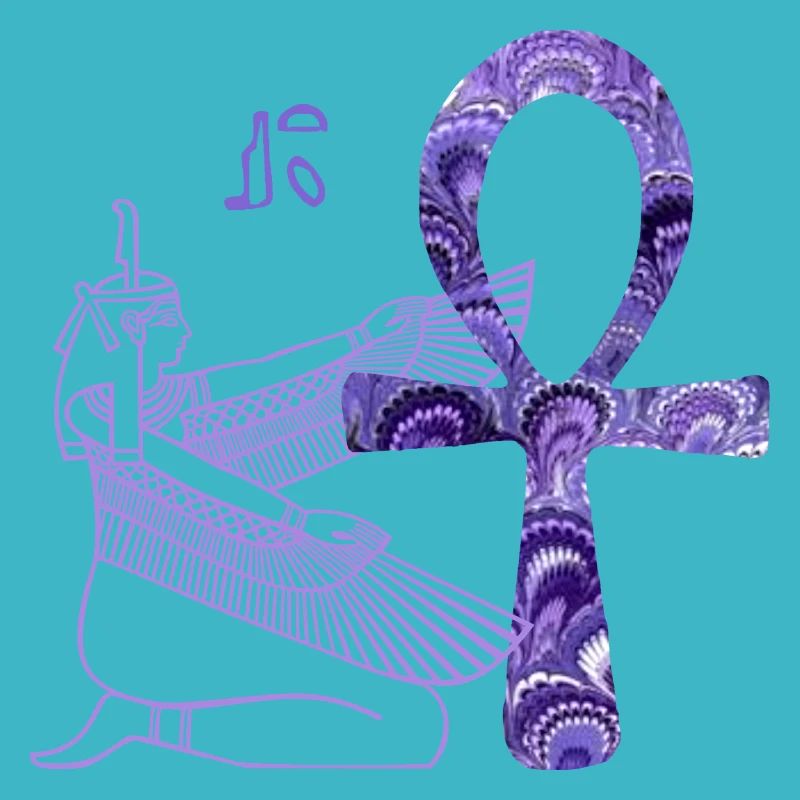 anch e 76 mit göttin isis