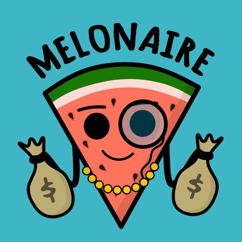 Melonaire : Jeu de mots millionnaire melon