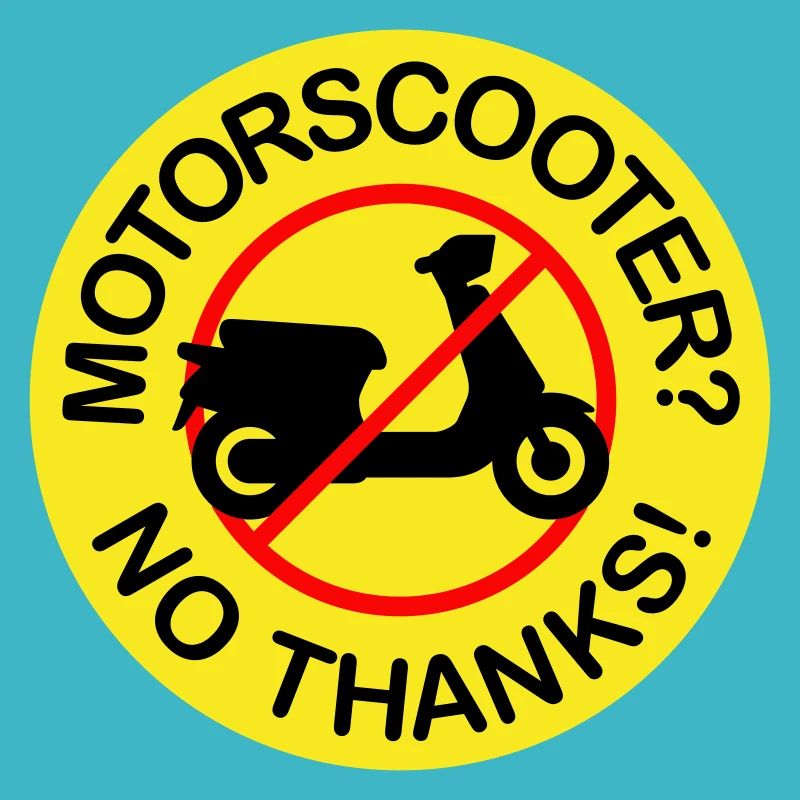 Motor Scooter? No Thanks! (3-farbig)