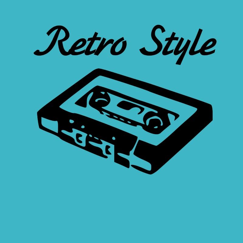 Retro Style Audio Kassette