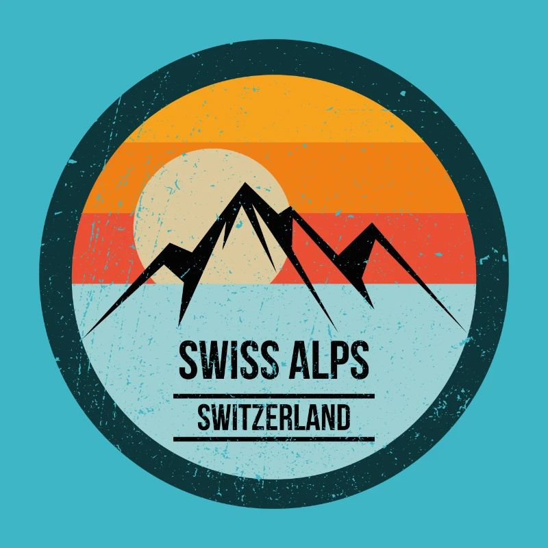 Schweiz Schweizer Alpen Berge Geschenk
