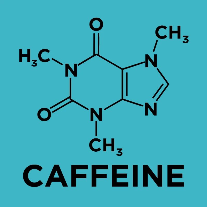 Kaffee Chemie Formel Caffeine Geschenk
