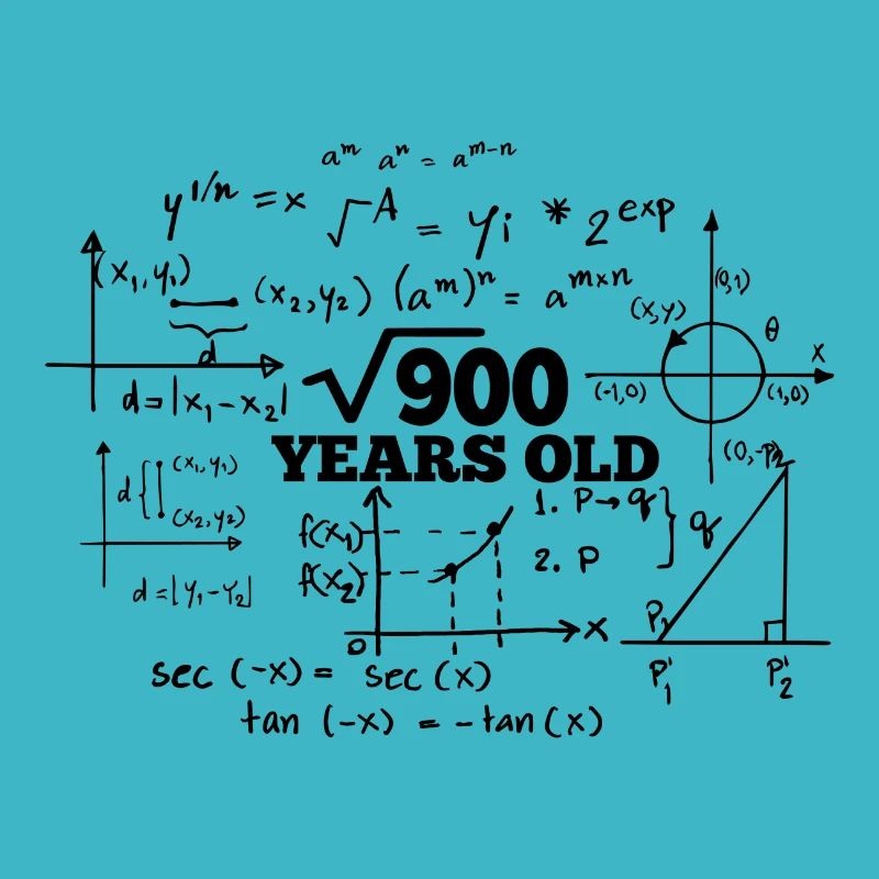 30 Years Maths Cadeau