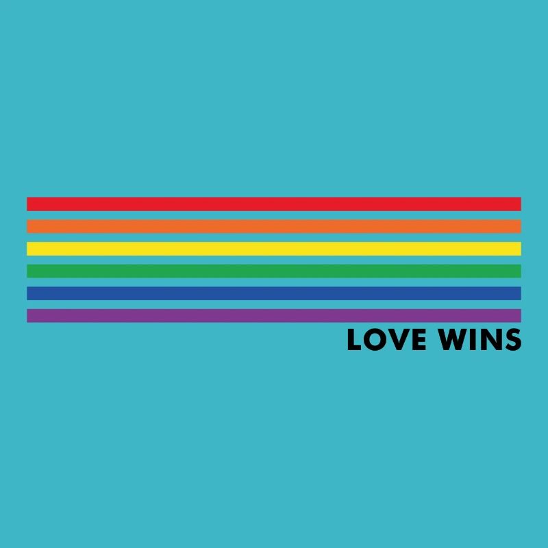 Love wins LGBT equal gift