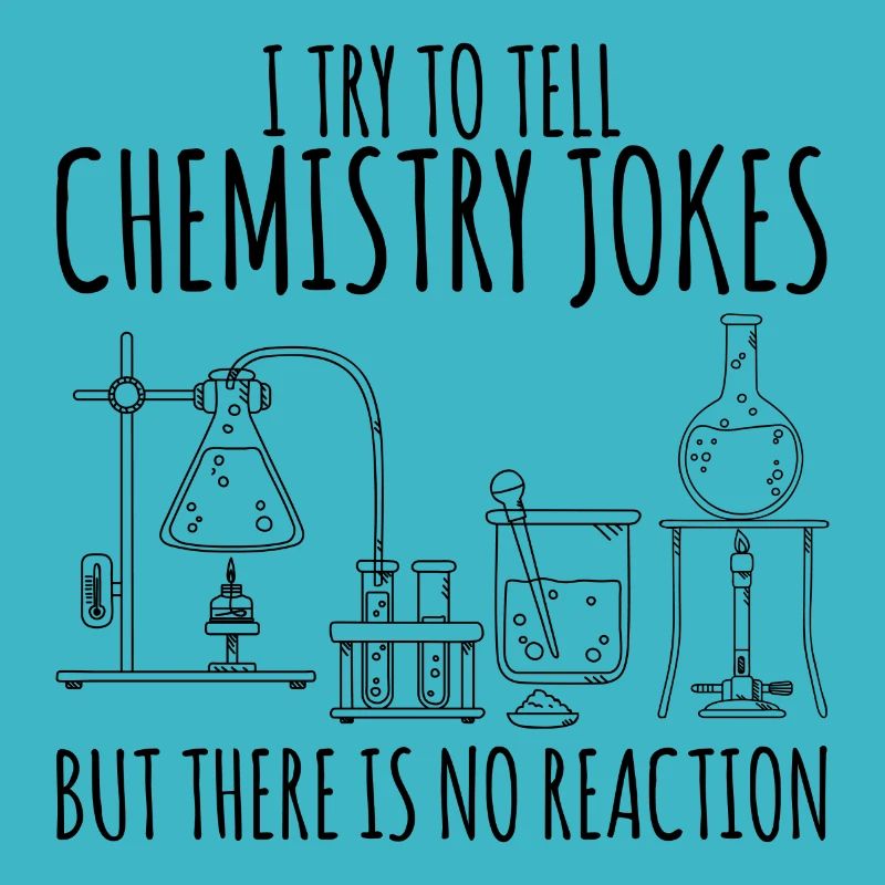 Chemistry laboratory flask saying gift