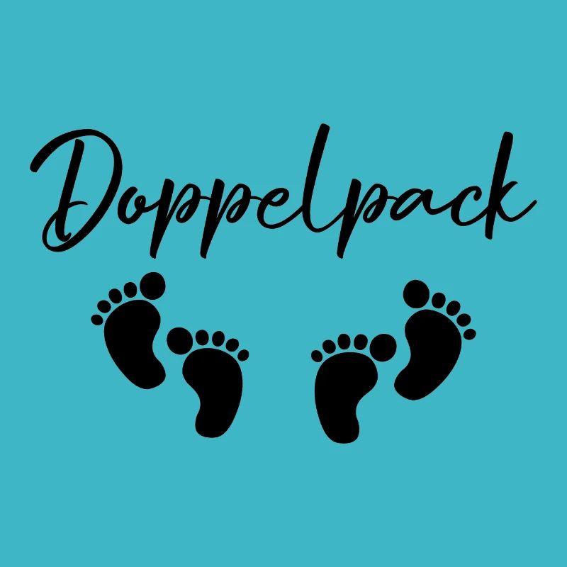 Doppelpack Zwillinge Geschenk