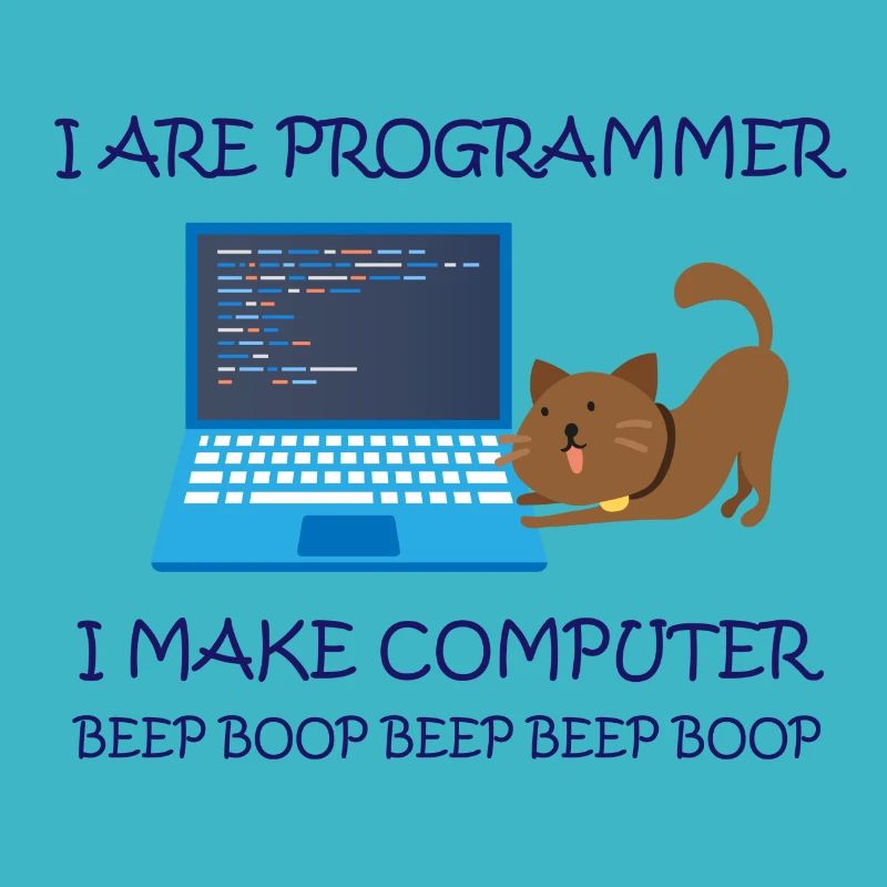 I are Programmer i make Computer Informatiker