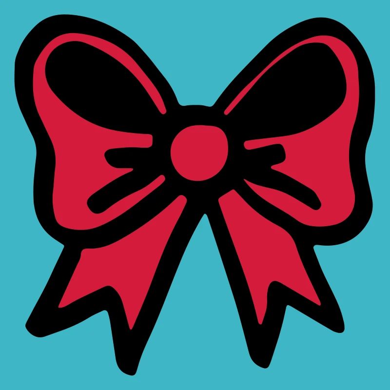 Schleife rot / bow red - Fliege - Feier