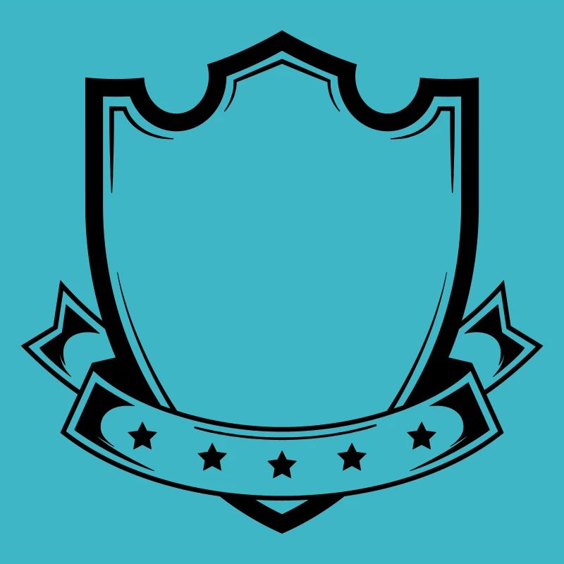 coat of arms blank shield shape