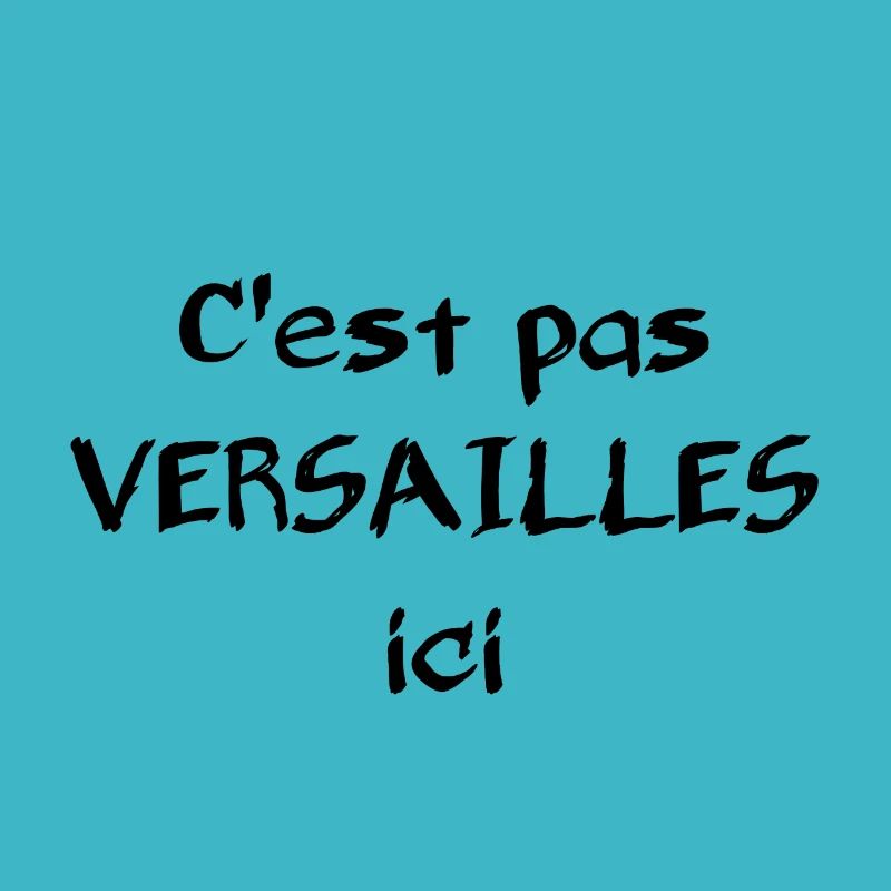 C'est pas Versailles ici