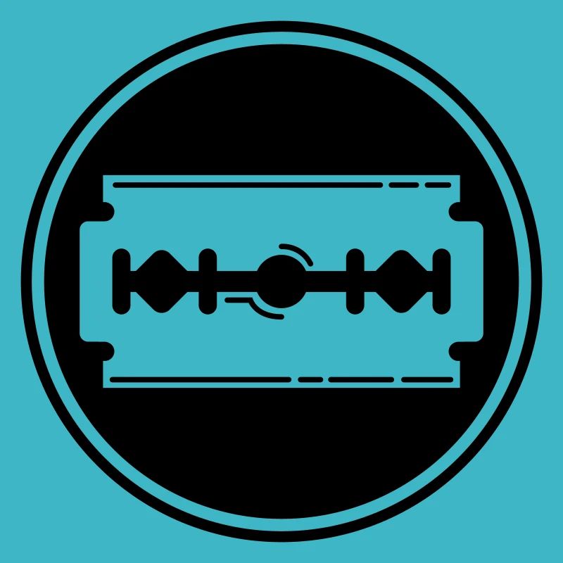 Rasierklinge Icon Symbol