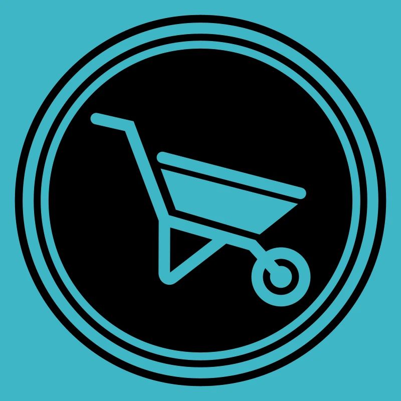 Wheelbarrow symbol
