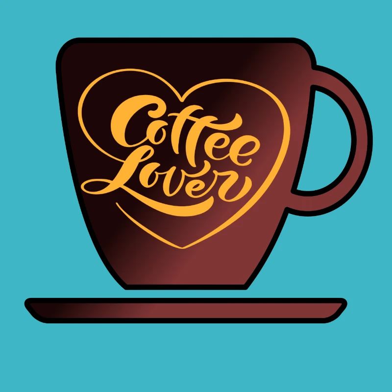 Kaffee trinken Kaffeetrinker Kaffeebohne Geschenk