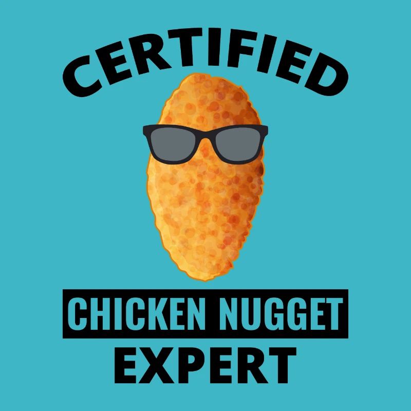 Nuggets de poulet Fast Food Dicton drôle