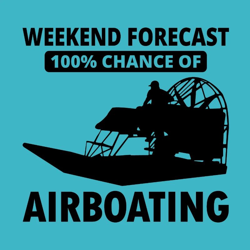 Airboat Fanboat Airboating Planeboat Swamp Boot