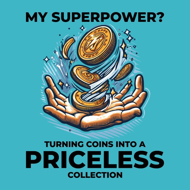 Numismatique de collection de pièces de monnaie