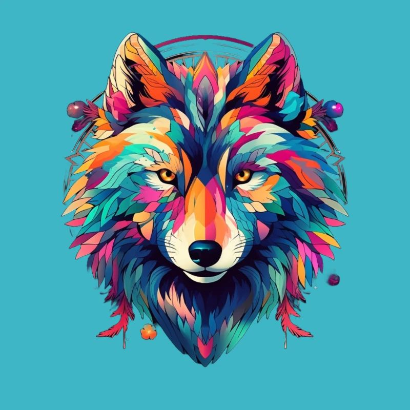 Neon-Shadow-Wolfenkreis