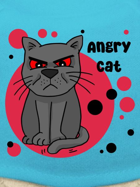 angry cat