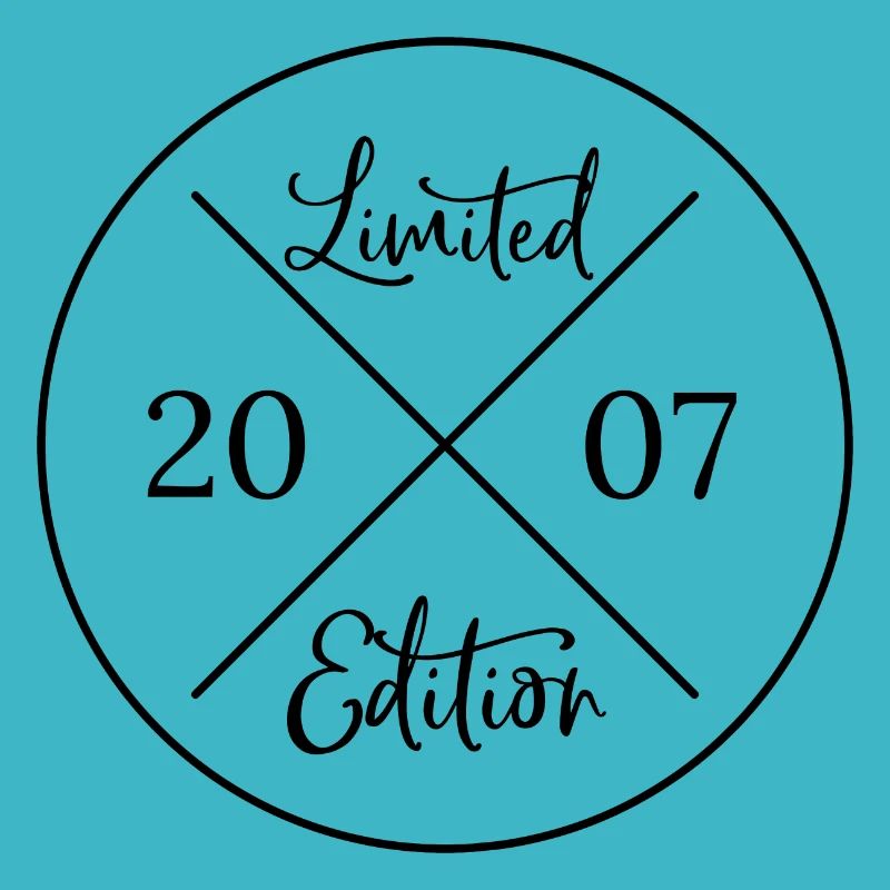 Limited edition 2007 - 19. Geburtstag Geschenk